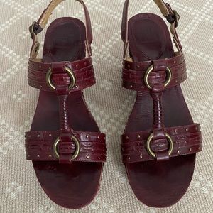 The Frye Company Ivy O Ring Sling Wedges